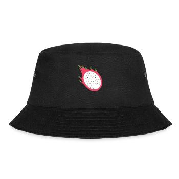 Drachenfrucht - Bucket Hat - Schwarz - Vorne - Lela (165cm)