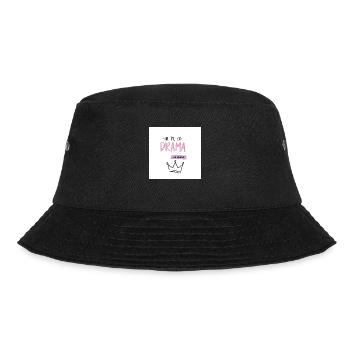 No Time For Drama - Bucket Hat - black - Front - Lela (165cm)