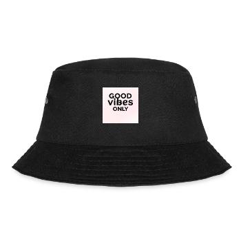 Goody Vibes only 2025 - Bucket Hat - Schwarz - Vorne - Lela (165cm)