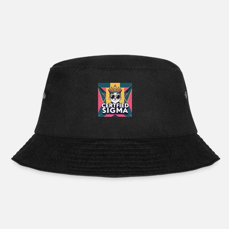 Certified sigma - Bucket Hat - black