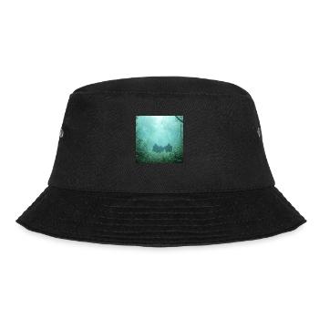 Mystical Underwater World Druid Eventyr - Bucket Hat - black - Front - Lela (165cm)