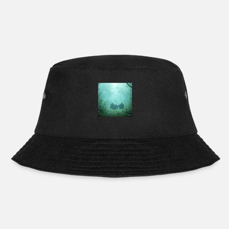 Mystical Underwater World Druid Eventyr - Bucket Hat - black