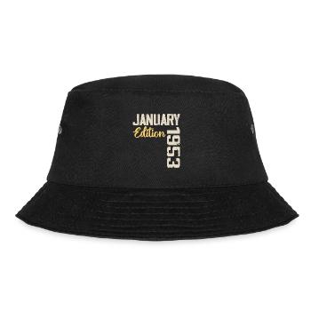 Birthday gift born in January 1953 - 1953 - Bucket Hat - black - Front - Lela (165cm)