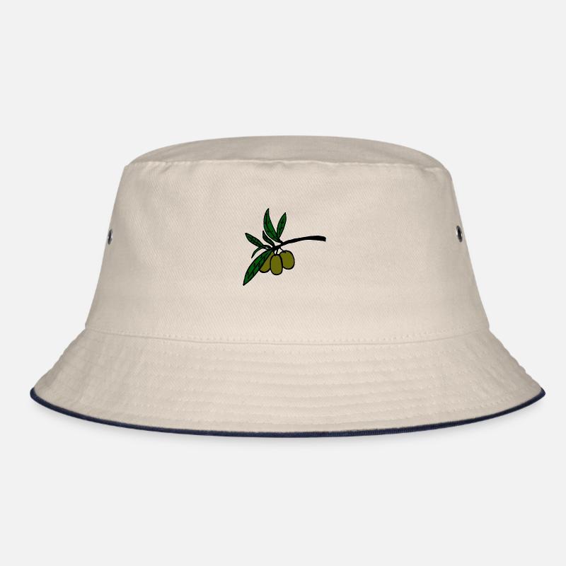 Olivenzweig Bucket Hat