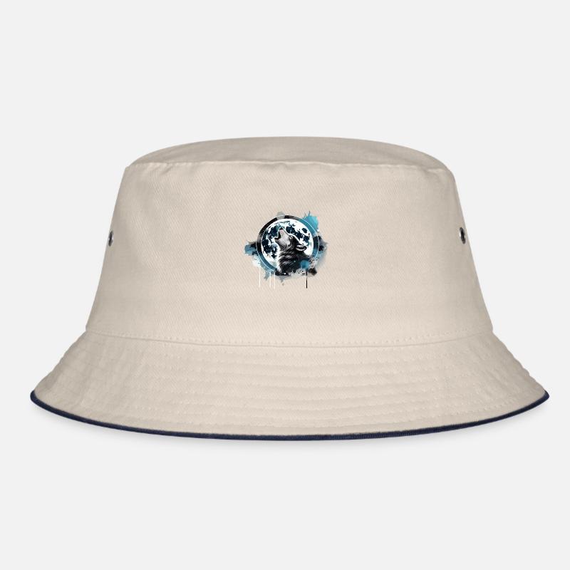 Heulender Wolf Bucket Hat