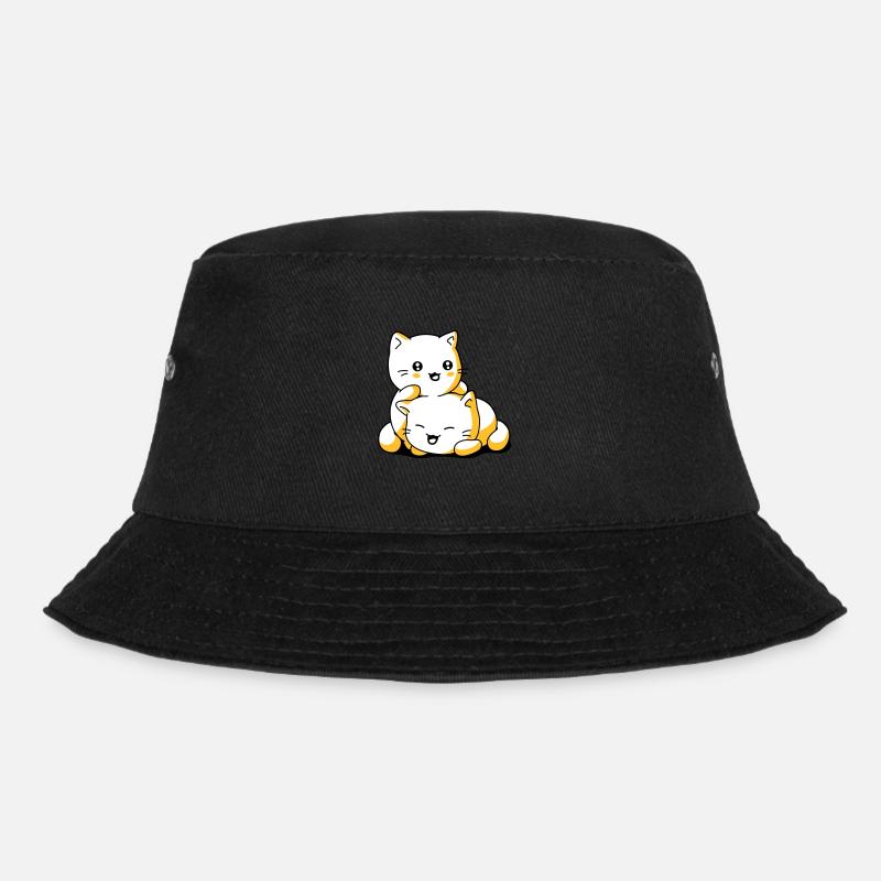 Chatons kawaii chat - Bob - noir