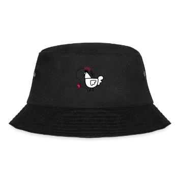 Papa Poule - Fête des Pères - Bob - noir - Devant - Lela (165cm)
