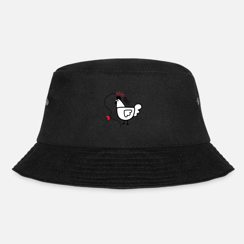 Papa Poule - Fête des Pères - Bob - noir