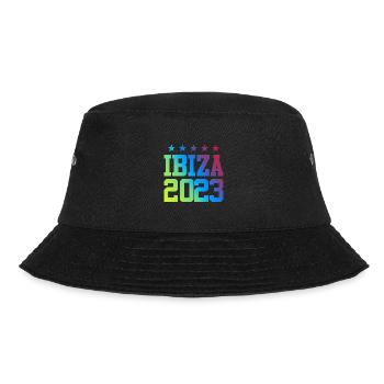 Ibiza 2023 - Bucket Hat - Schwarz - Vorne - Lela (165cm)