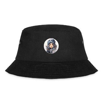 mignonne fille d’hiver - Bob - noir - Devant - Lela (165cm)