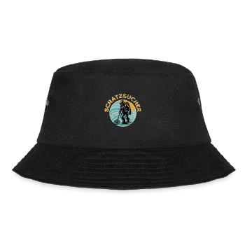 Sondeln Metalldetektor - Bucket Hat - Schwarz - Vorne - Lela (165cm)