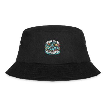Taucher machen es tiefer - Bucket Hat - Schwarz - Vorne - Lela (165cm)