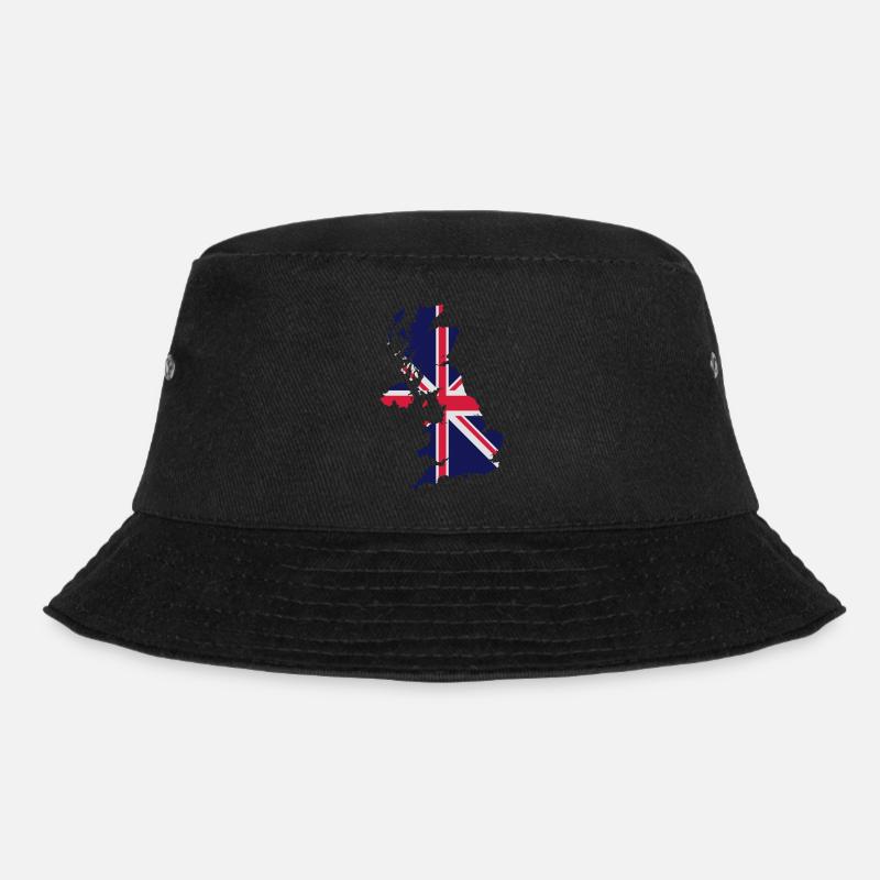 Great Britain - Bucket Hat - black