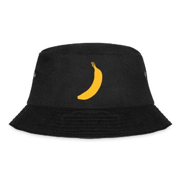 Banana - Bucket Hat - black - Front - Lela (165cm)