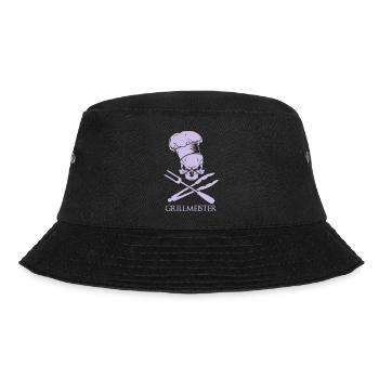Grillmeister - Bucket Hat - Schwarz - Vorne - Lela (165cm)
