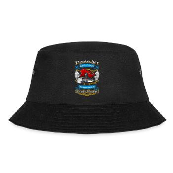 Stolzer Thüringer – Tradition in der Heimat - Bucket Hat - Schwarz - Vorne - Lela (165cm)