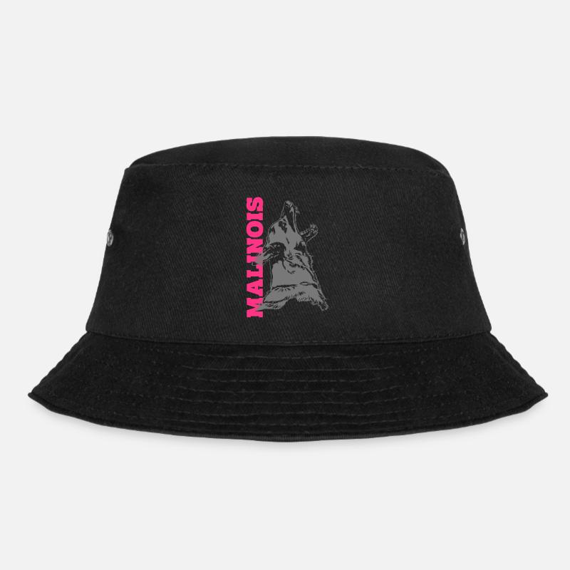 Malinois - Bucket Hat - Schwarz