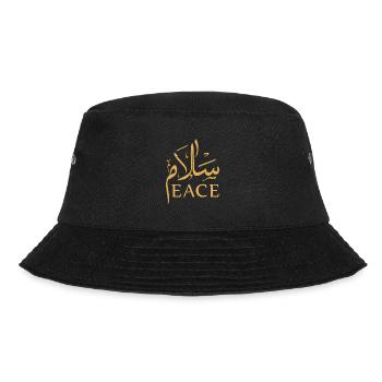Peace - Bucket Hat - black - Front - Lela (165cm)