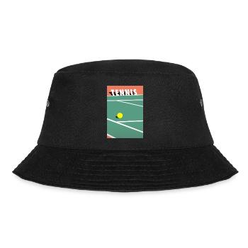 Minimaliste Court de Tennis Sports - Bob - noir - Devant - Lela (165cm)