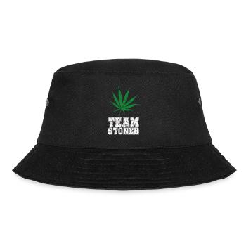 Team Stoner vintage white - Bucket Hat - Schwarz - Vorne - Lela (165cm)