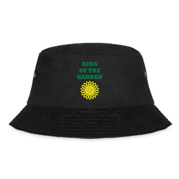 Garden - Gardener - Gardening - Green - Nature - Bucket Hat - Schwarz - Vorne - Lela (165cm)