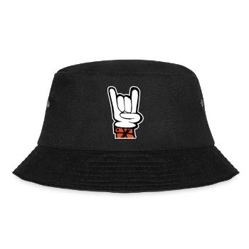 Hand Rock Pommesgabel - Bucket Hat - Schwarz - Vorne - Lela (165cm)