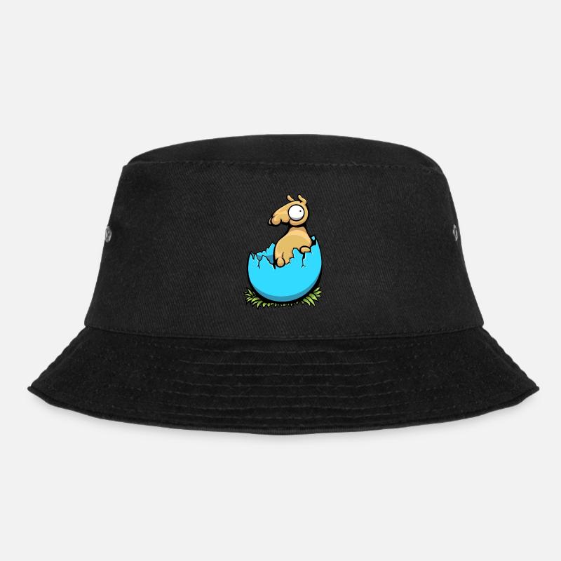 Easter Llama - Bucket Hat - black