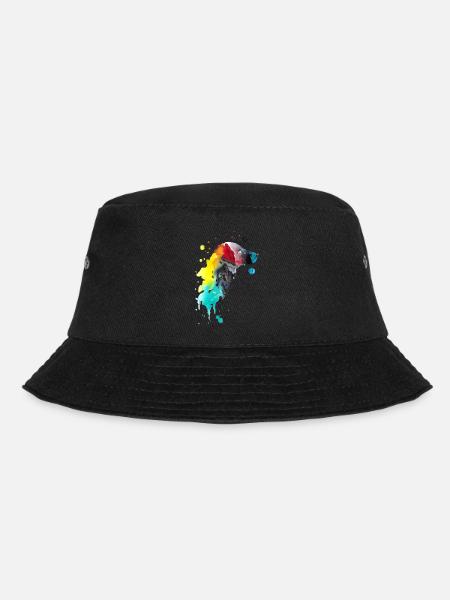 Flat Coated Retriever - Bucket Hat - black