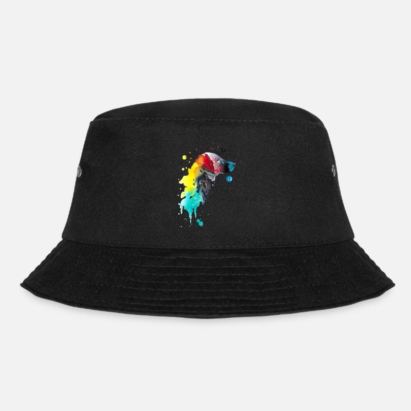 Flat Coated Retriever - Bucket Hat - black