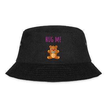 Hug Me! - Bucket Hat - Schwarz - Vorne - Lela (165cm)
