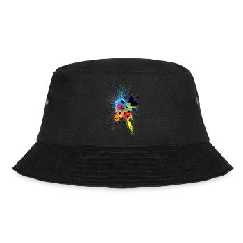 Papillon papillon color splash - Bob - noir - Devant - Lela (165cm)