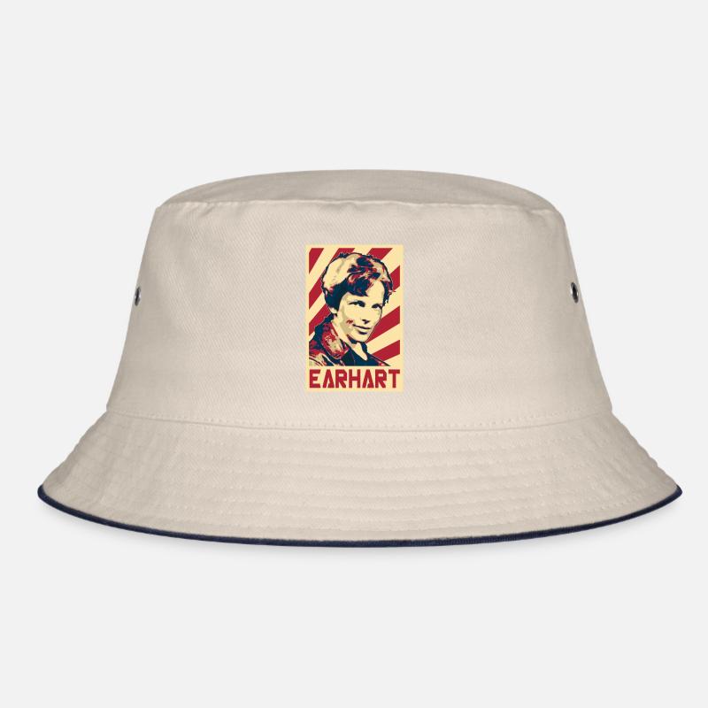 Amelia Earhart Bucket Hat