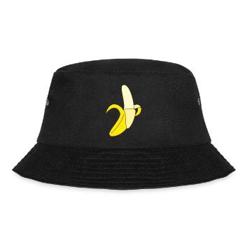 Banana - Bucket Hat - black - Front - Lela (165cm)