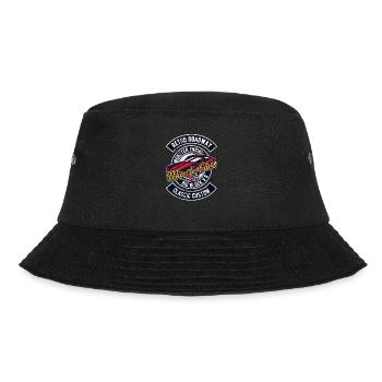 MUSCLE CAR V8 BIG BLOCK VINTAGE RETRO RACE HOT - Bucket Hat - black - Front - Lela (165cm)