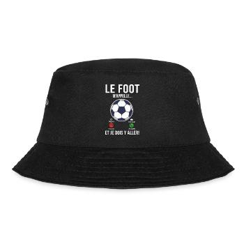 le Foot m'appelle Cadeau Humour football joueur - Bob - noir - Devant - Lela (165cm)