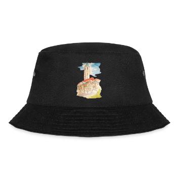 Rathaus Spandau von Berlin by Art_Klex_Berlin - Bucket Hat - Schwarz - Vorne - Lela (165cm)