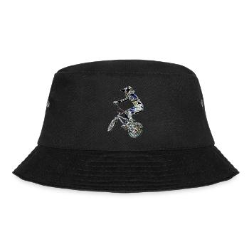 BMX - Bucket Hat - Schwarz - Vorne - Lela (165cm)