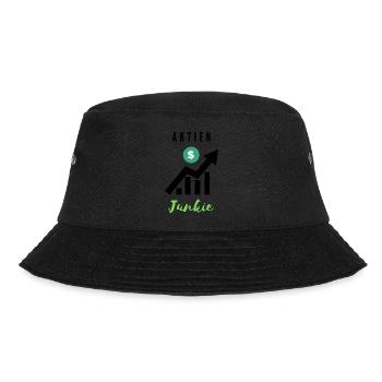 Aktien Junkie 1 - Bucket Hat - Schwarz - Vorne - Lela (165cm)