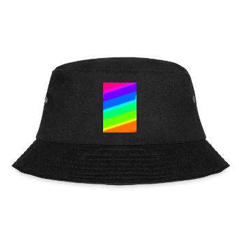 | de dégradé Couleurs arc-en-ciel | Modèle - Bob - noir - Devant - Lela (165cm)