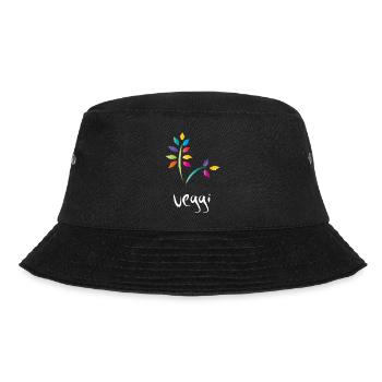 veggi bunt - Bucket Hat - Schwarz - Vorne - Lela (165cm)