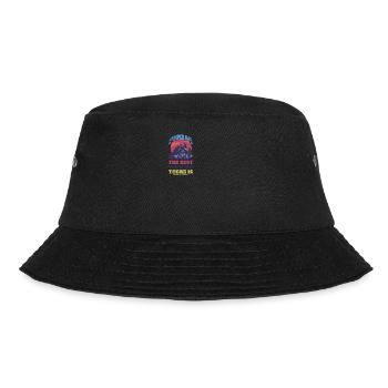 Camping - Bucket Hat - Schwarz - Vorne - Lela (165cm)