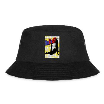 big rakesh - Bucket Hat - Schwarz - Vorne - Lela (165cm)