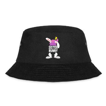 Sister Easter Happy Easter - Bucket Hat - black - Front - Lela (165cm)