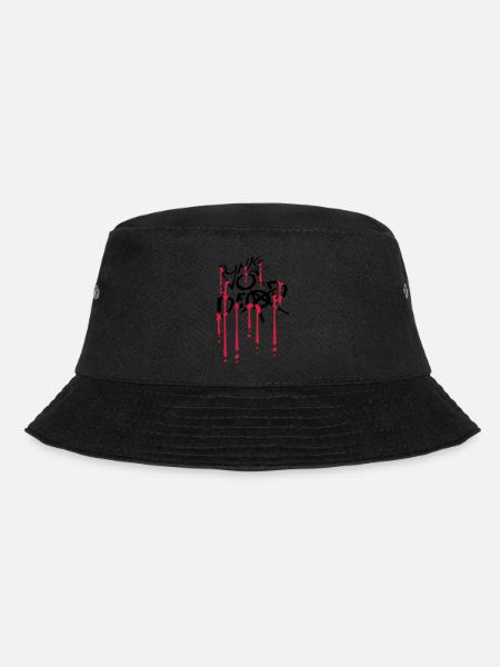 punks not dead Zitat - Bucket Hat - Schwarz