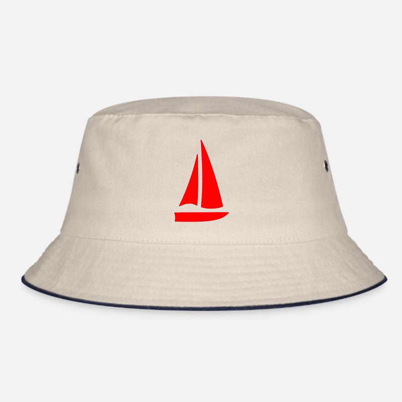 Sailing ship, sailboat, Bucket Hat