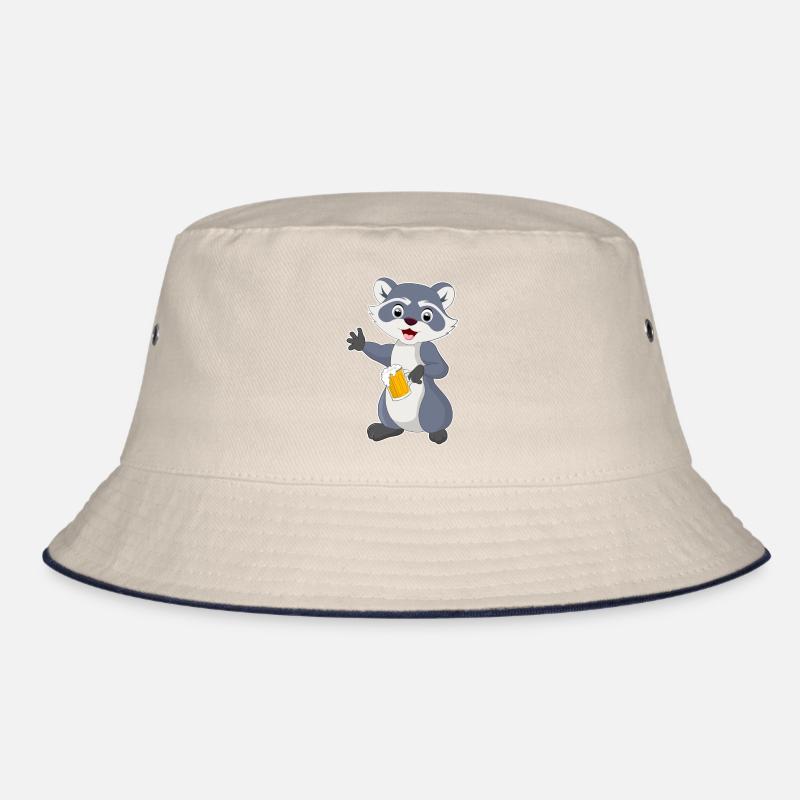 Party Waschbär Bucket Hat