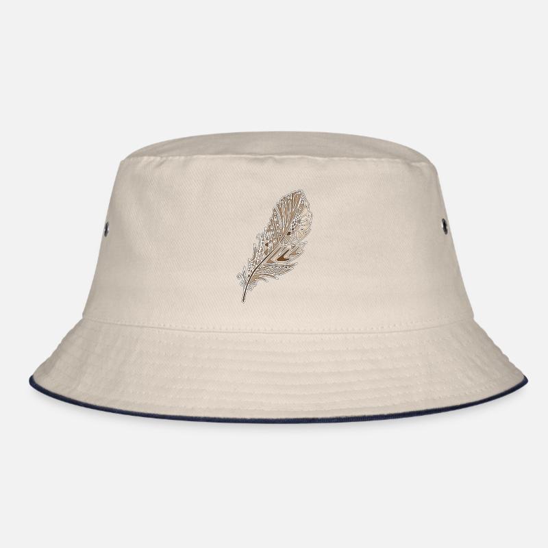 Feather Bucket Hat