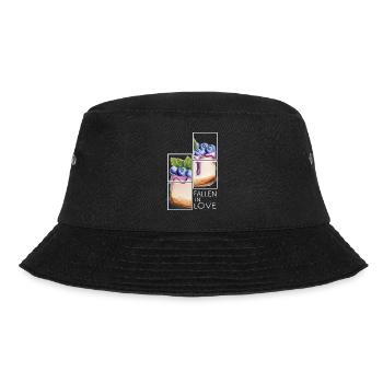 cheesecake blueberry cake cheesecake - Bucket Hat - black - Front - Lela (165cm)