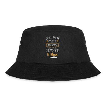 Libra Zodiac Sign October Star - Bucket Hat - black - Front - Lela (165cm)