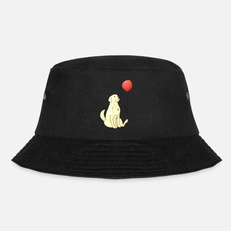 Golden Retriever - Bucket Hat - Schwarz